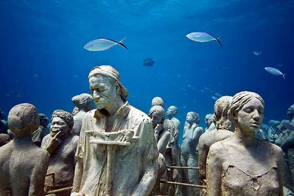 Джейсон Тейлор и его подводные парки скульптур