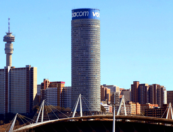 Необычный небоскреб Ponte City в Йоханнесбурге