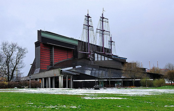 Настоящий голландский галеон в музее Васа