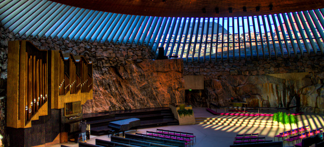 Церковь Темппелиаукио в Финляндии (13 фото)