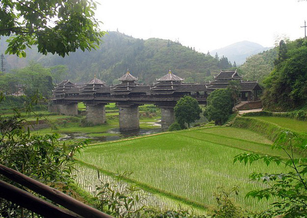 Мост дождя и ветра в Ченьяне