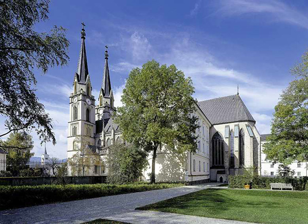 Бенедиктинский монастырь Адмонт в Австрии