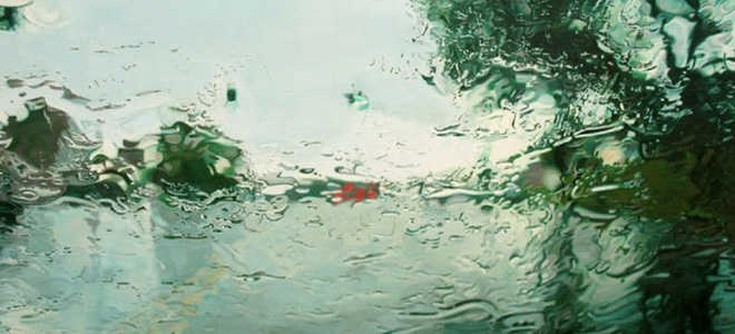 Грегори Тилкер и его дождливые картины (9 фото)