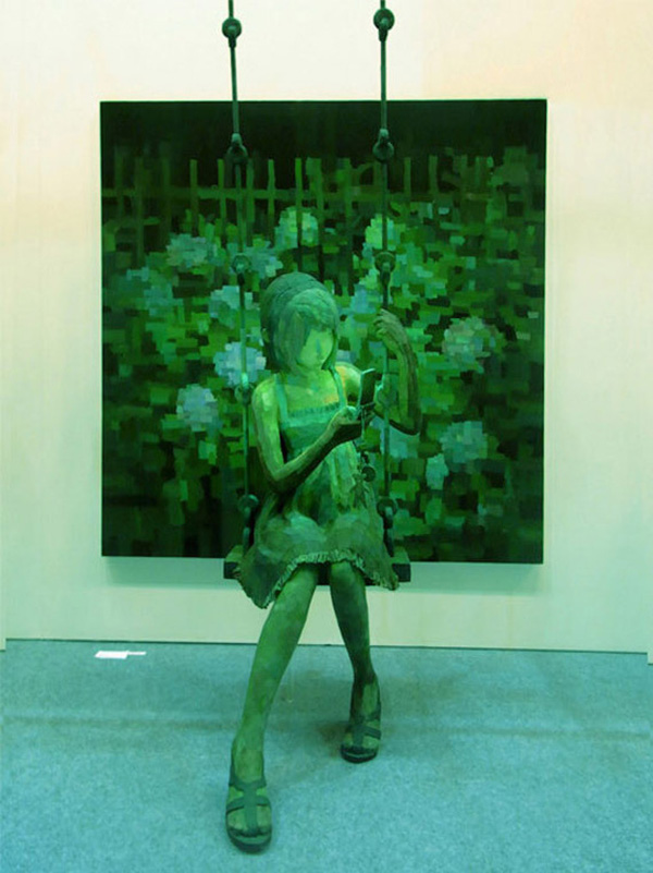 Шинтаро Охата и его объемные картины