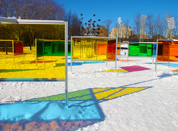 Витражный парк Stained Glass Park в Монреале