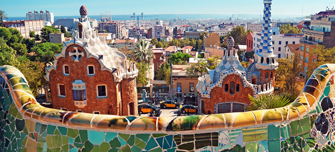 Удивительный Парк Гуэля в Барселоне — 1 (11 фото)