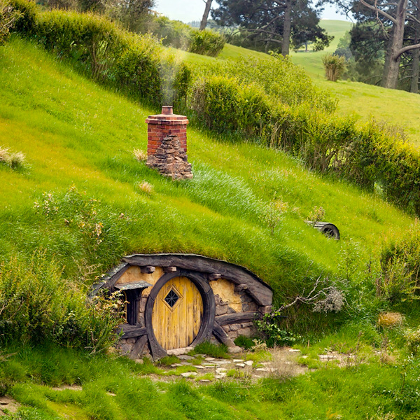 Деревня Хоббитон в Новой Зеландии