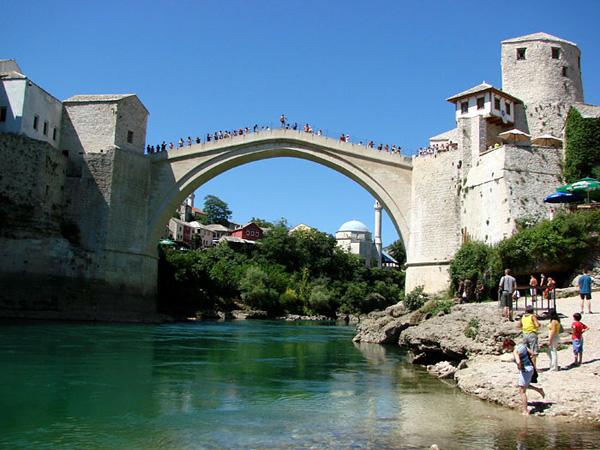 Старый мост в городе Мостар