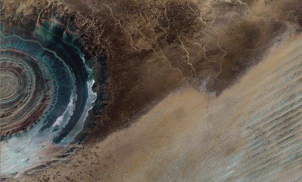 Структура Ришат - глаз пустыни Сахара