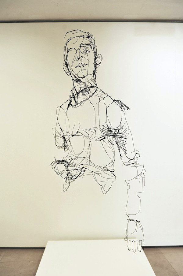 Дэвид Оливейра и его скульптуры-рисунки