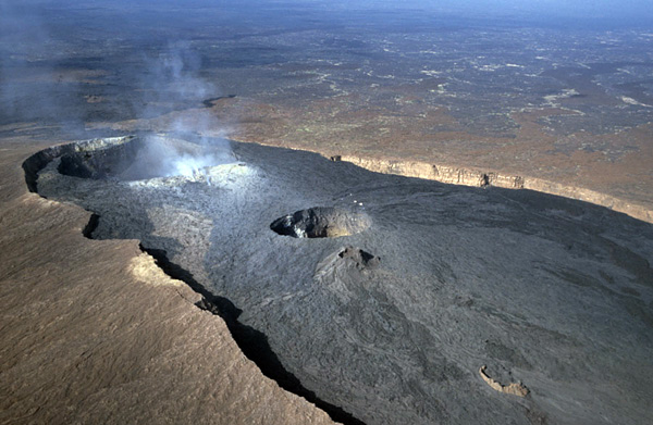 Лавовое озеро вулкана Эрта Але