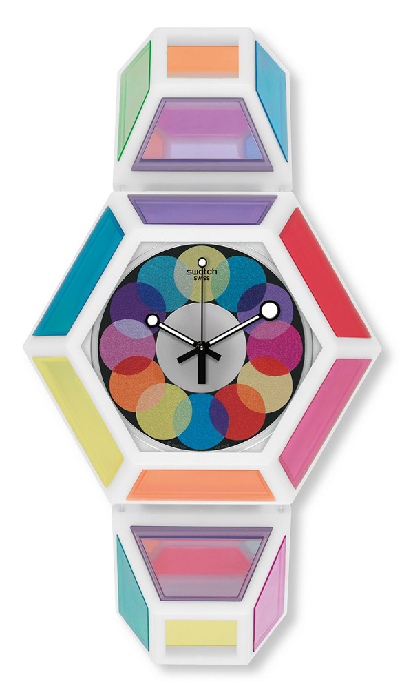 Радужные часы Swatch от Фред Батлер