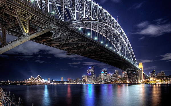 Мост Харбор-Бридж - символ Сиднея
