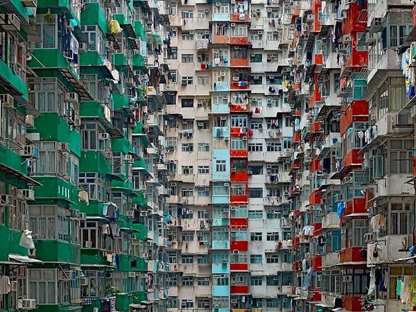 Жилые высотки Гонконга