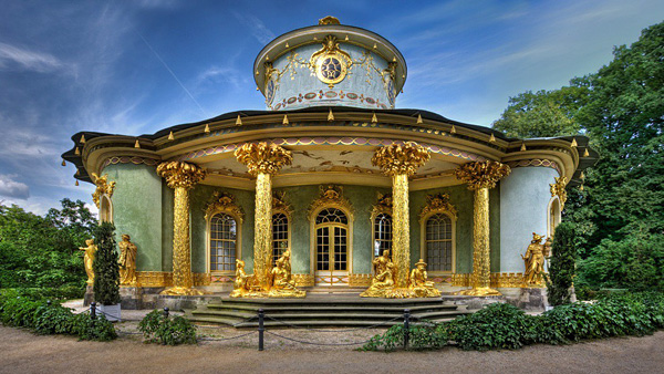 Дворец и парк Сан-Суси в Потсдаме