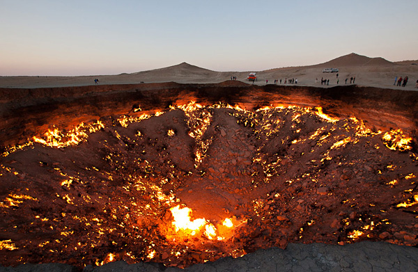 Дарваза - Врата ада в Туркменистане