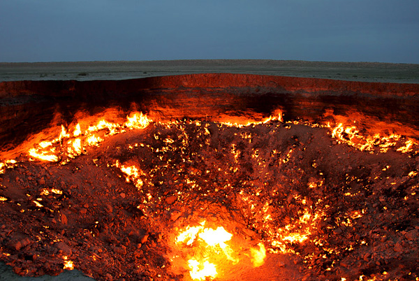 Дарваза - Врата ада в Туркменистане