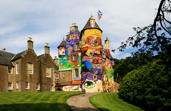 Замок Кельбурн в Шотландии