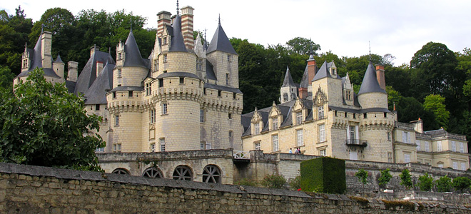 Замок Юссе во Франции (5 фото)