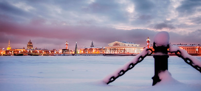 Санкт-Петербург зимой: привычные места в новом качестве